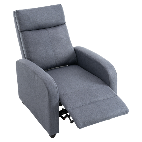 Relaxačné kreslo, sivá, KRESO NEW Relaxačné kreslo, sivá, KRESO NEW
