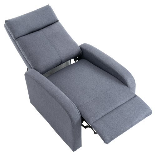 Relaxačné kreslo, sivá, KRESO NEW Relaxačné kreslo, sivá, KRESO NEW