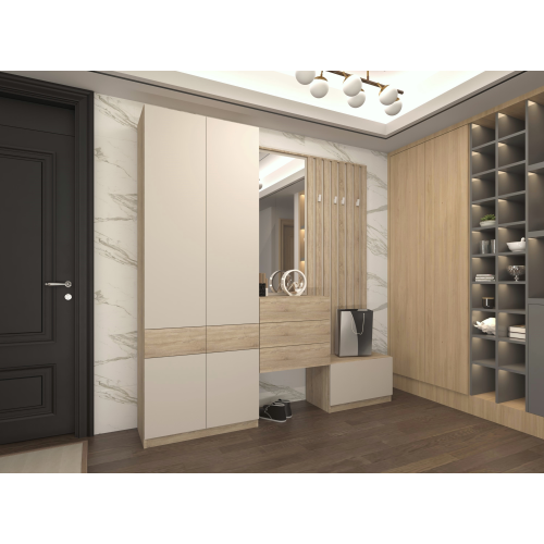 Vešiak, dub sonoma/kašmír, VERTIO WIE67