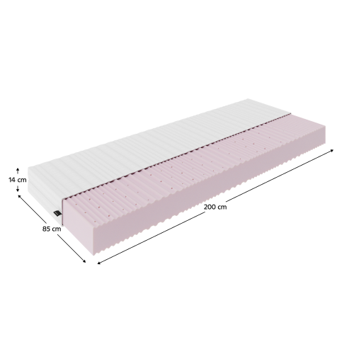 Matrac, penový, 14 cm, 85x200, MAIR