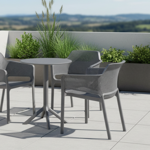 Záhradný stôl, sivá, SAILOR