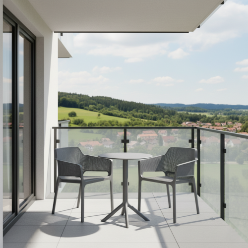 Záhradný stôl, sivá, SAILOR