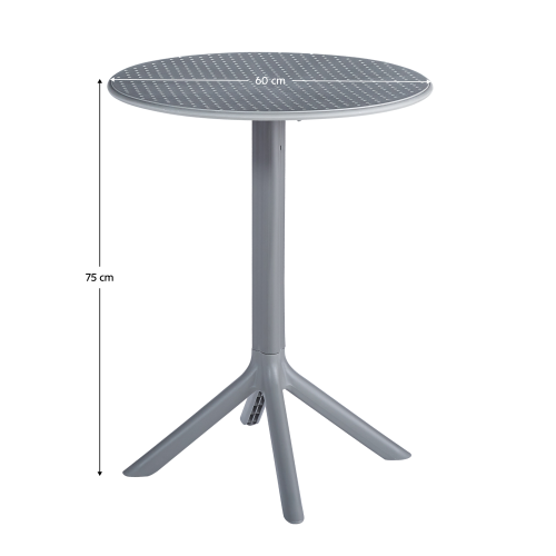 Záhradný stôl, sivá, SAILOR