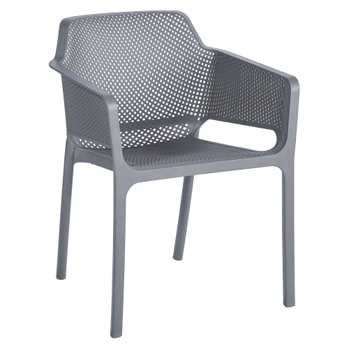 Stohovateľné kreslo, sivá, LAVTON