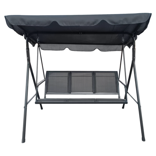 Záhradná hojdačka, sivá, ZERA