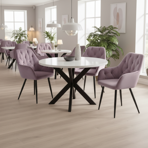 Dizajnové kreslo, ružová Velvet látka, VERIO NEW