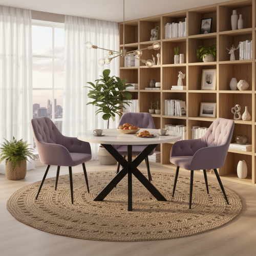 Dizajnové kreslo, ružová Velvet látka, VERIO NEW