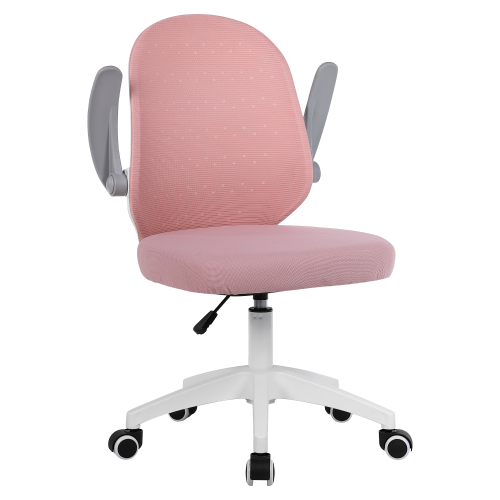 Kancelárske kreslo, ružová/biela, PASTURA