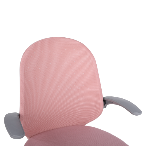 Kancelárske kreslo, ružová/biela, PASTURA
