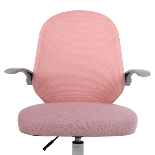 Kancelárske kreslo, ružová/biela, PASTURA