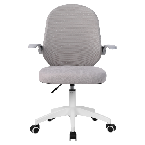 Kancelárske kreslo, sivá/biela, PASTURA