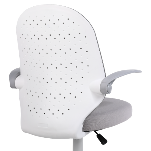 Kancelárske kreslo, sivá/biela, PASTURA