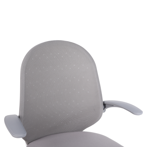 Kancelárske kreslo, sivá/biela, PASTURA