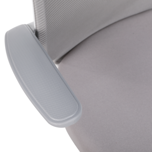 Kancelárske kreslo, sivá/biela, PASTURA