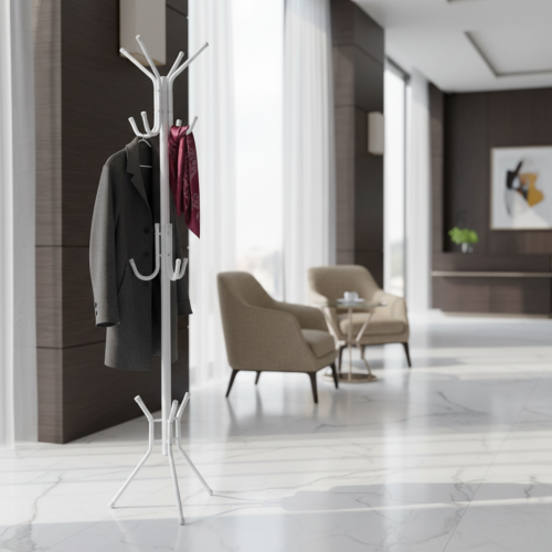 Vešiak, biely, LORIK TYP 1