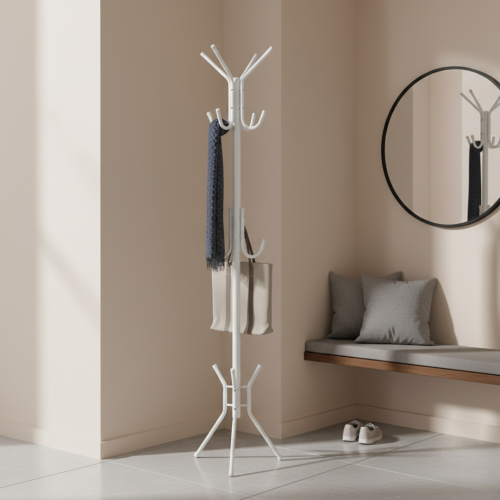 Vešiak, biely, LORIK TYP 1