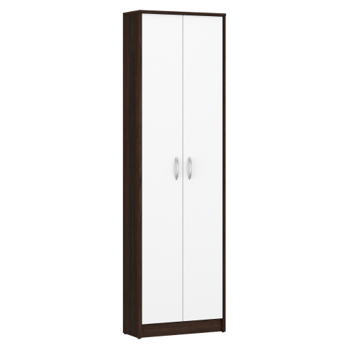 Skriňa, wenge/biela, MECKI NEW Skriňa, wenge/biela, MECKI NEW