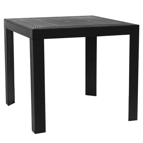 Záhradný stôl, antracit, KINGY NEW