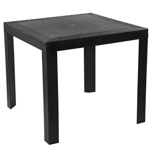 Záhradný stôl, antracit, KINGY NEW