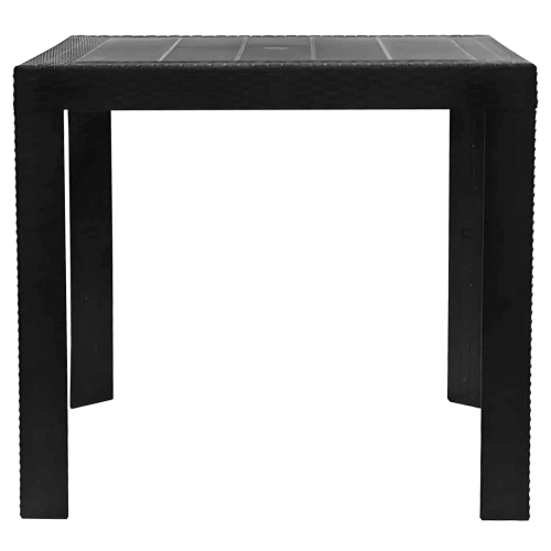 Záhradný stôl, antracit, KINGY NEW