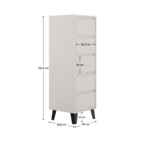 Komoda, kašmír, BOGAN NEW 5S40