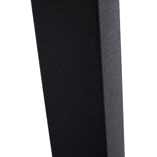 Jedálenský bistro stôl, dub sonoma/čierna, 70x70 cm, RINALDO TYP 1