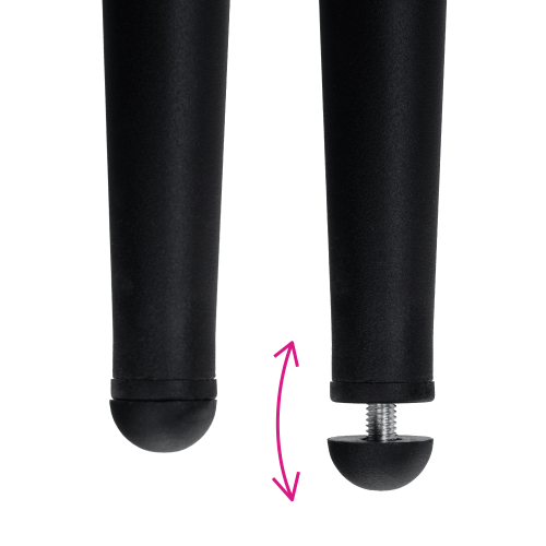 Jedálenské kreslo, svetlobéžová Velvet látka/čierna, BLER