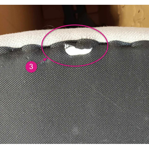 Ergonomická kľakačka, sivohnedá Taupe/čierna, RUFUS P10, poškodený tovar Ergonomická kľakačka, sivohnedá Taupe/čierna, RUFUS P10, poškodený tovar