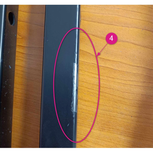 Ergonomická kľakačka, sivohnedá Taupe/čierna, RUFUS P10, poškodený tovar Ergonomická kľakačka, sivohnedá Taupe/čierna, RUFUS P10, poškodený tovar