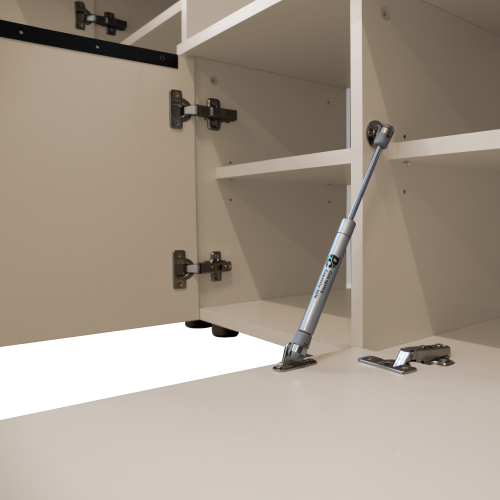 Predsieňová zostava, kašmír matná/dub artisan, ALIVA V1