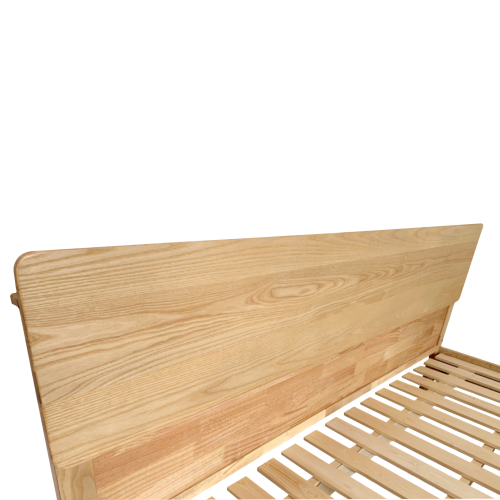 Manželská posteľ, 180x200, masívne drevo, prírodná, BEDIA