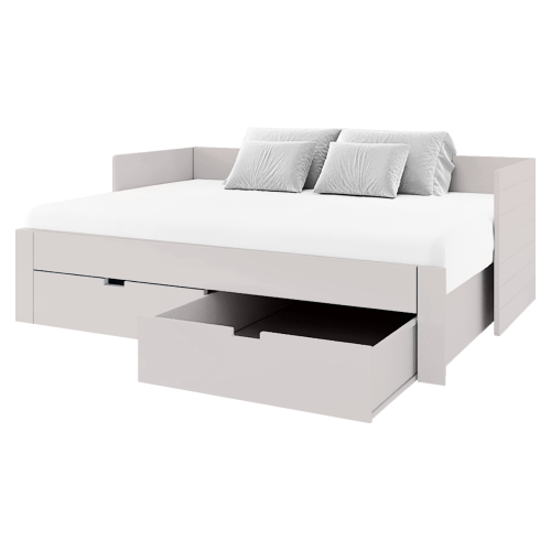 Rozkladacia posteľ, kašmír, 90/180x200, ANTONY