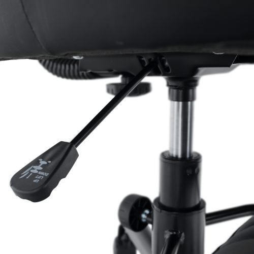 Ergonomická kľakačka, čierna ekokoža/čierna, SAMER Ergonomická kľakačka, čierna ekokoža/čierna, SAMER