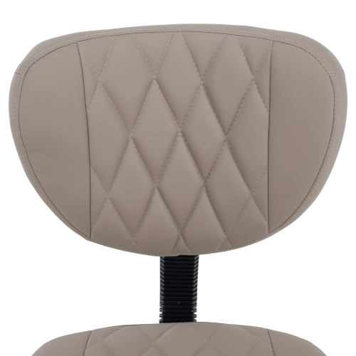 Ergonomická kľakačka, sivohnedá Taupe ekokoža/čierna, SAMER Ergonomická kľakačka, sivohnedá Taupe ekokoža/čierna, SAMER