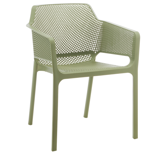 Stohovateľné kreslo, zelená, LAVTON