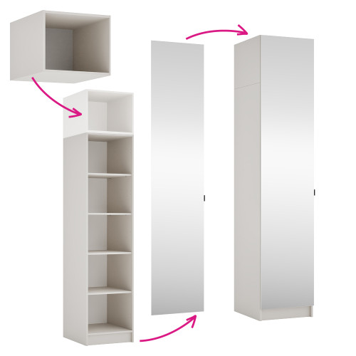 Korpus nadstavca 50, kašmír, KREO