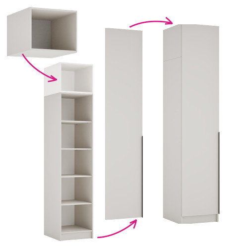 Korpus nadstavca 50, kašmír, KREO