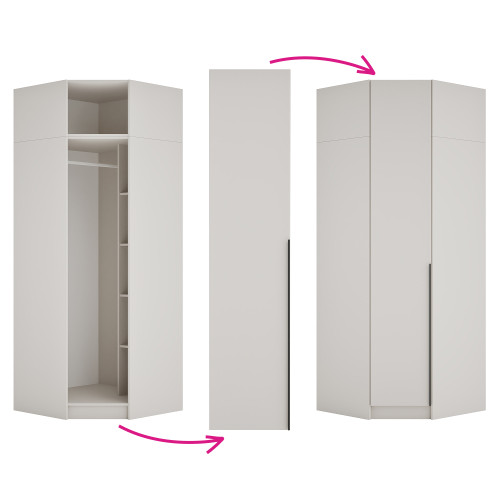 Korpus rohového nadstavca, kašmír, KREO