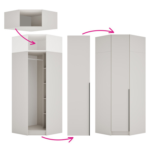 Korpus rohového nadstavca, kašmír, KREO