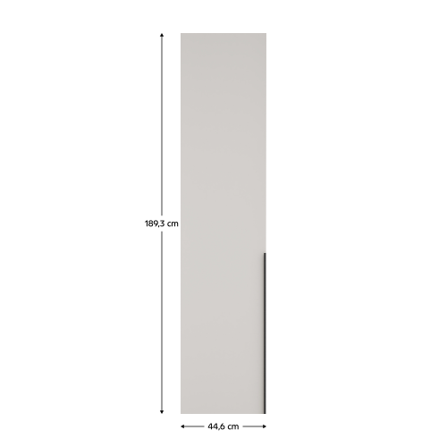 Rohové nízke dvierka, kašmír, KREO