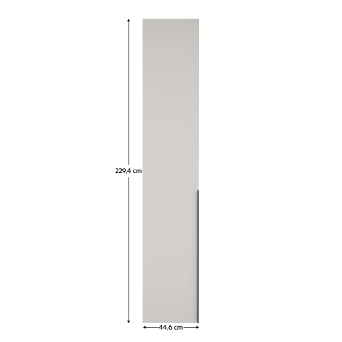 Rohové vysoké dvierka, kašmír, KREO