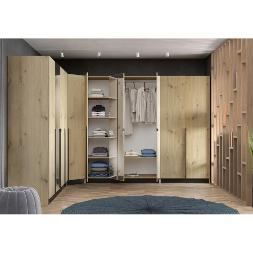 Nízke dvierka 50, dub artisan, KREO