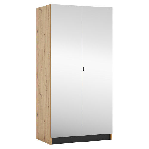 Korpus skrine 100, vešiakový, dub artisan, KREO