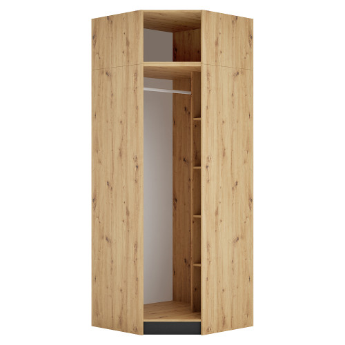 Korpus rohového nadstavca, dub artisan, KREO