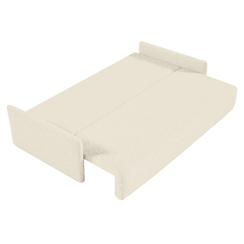 Rozkladacia pohovka, smotanová, ZERUS