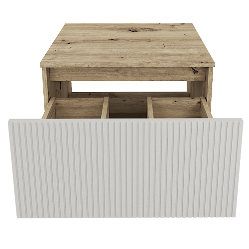 Skrinka pod umývadlo, dub artisan/kašmír, COLOS 60