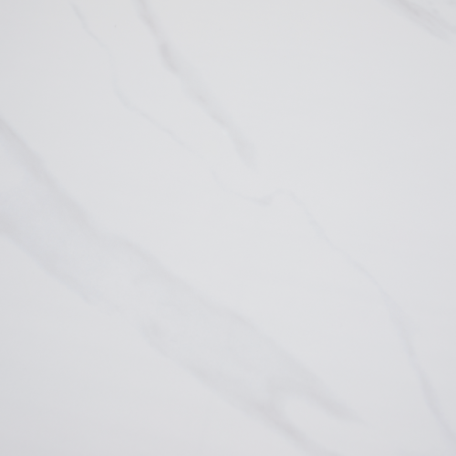 Jedálenský stôl, biely mramor/čierna/zlatá, 121x71 cm, FLORENC TYP 1