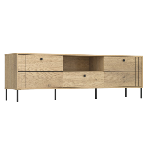 TV stolík, dub cremona, COLEN 2D1S/180 TV stolík, dub cremona, COLEN 2D1S/180