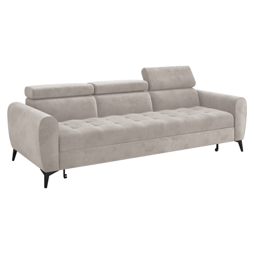 Rozkladací 3-sed, béžová Taupe, BARELO Rozkladací 3-sed, béžová Taupe, BARELO