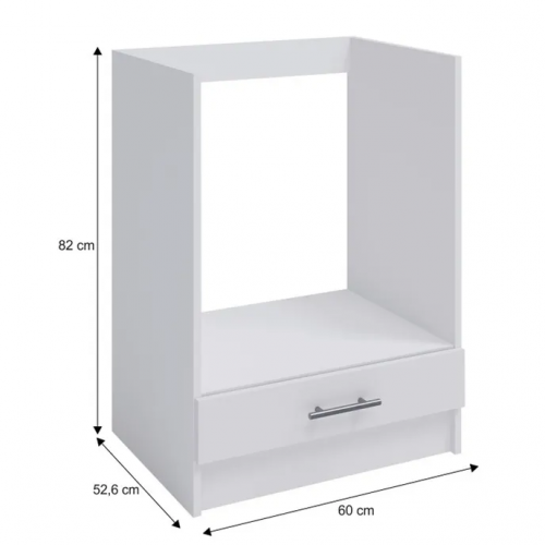 Dolná skrinka, biela, FABIANA S - 60KU
